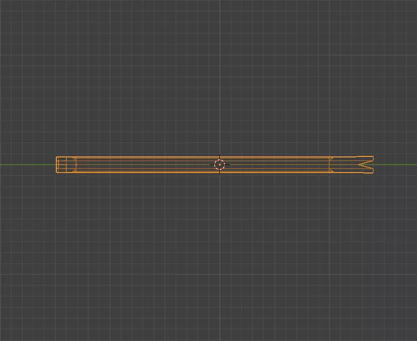 Low Poly Crowbar Low-poly 3D model_2