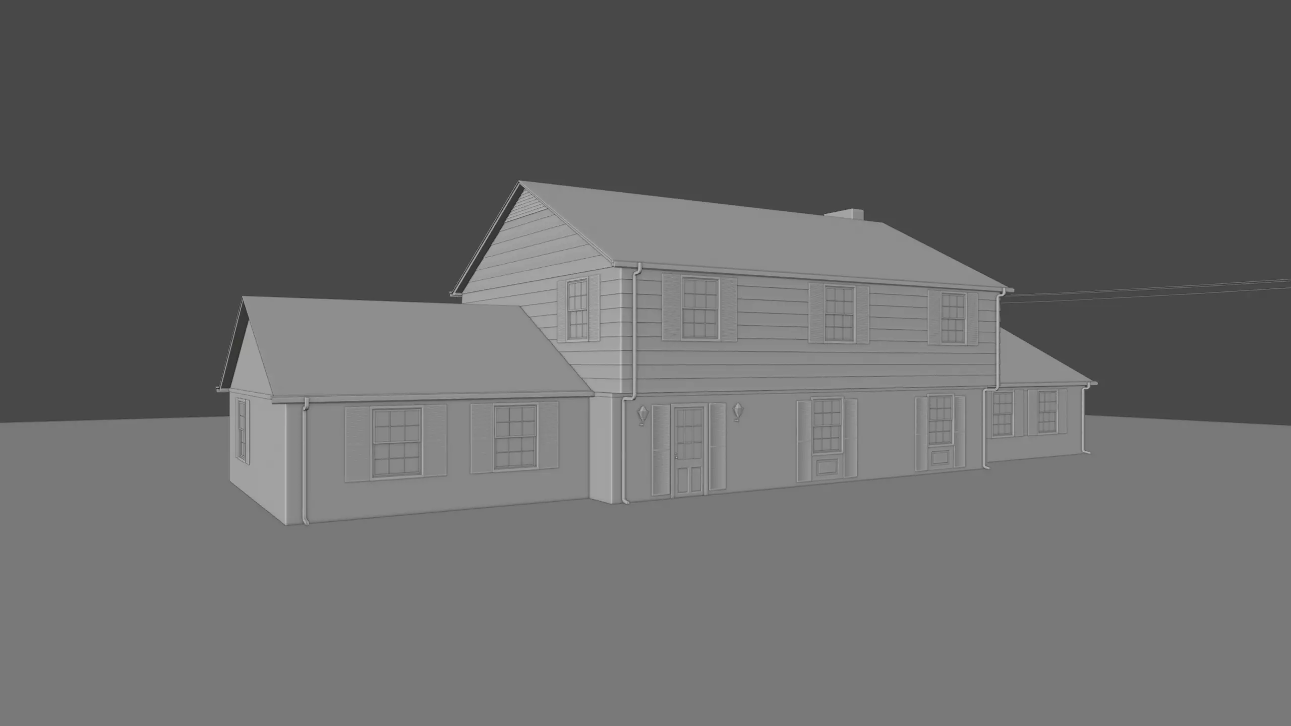 Wheeler House from Stranger Things 3D model_6
