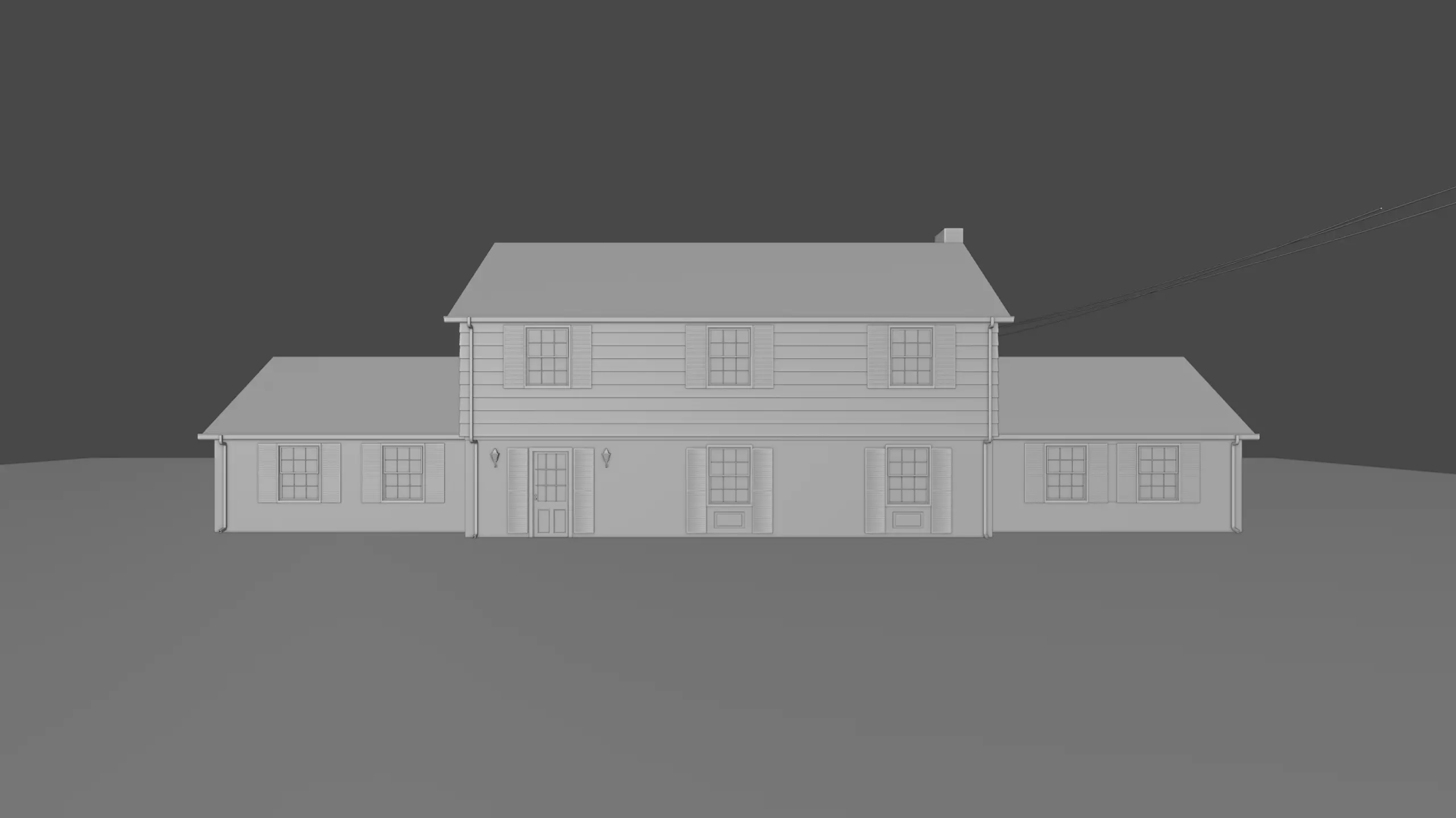 Wheeler House from Stranger Things 3D model_7