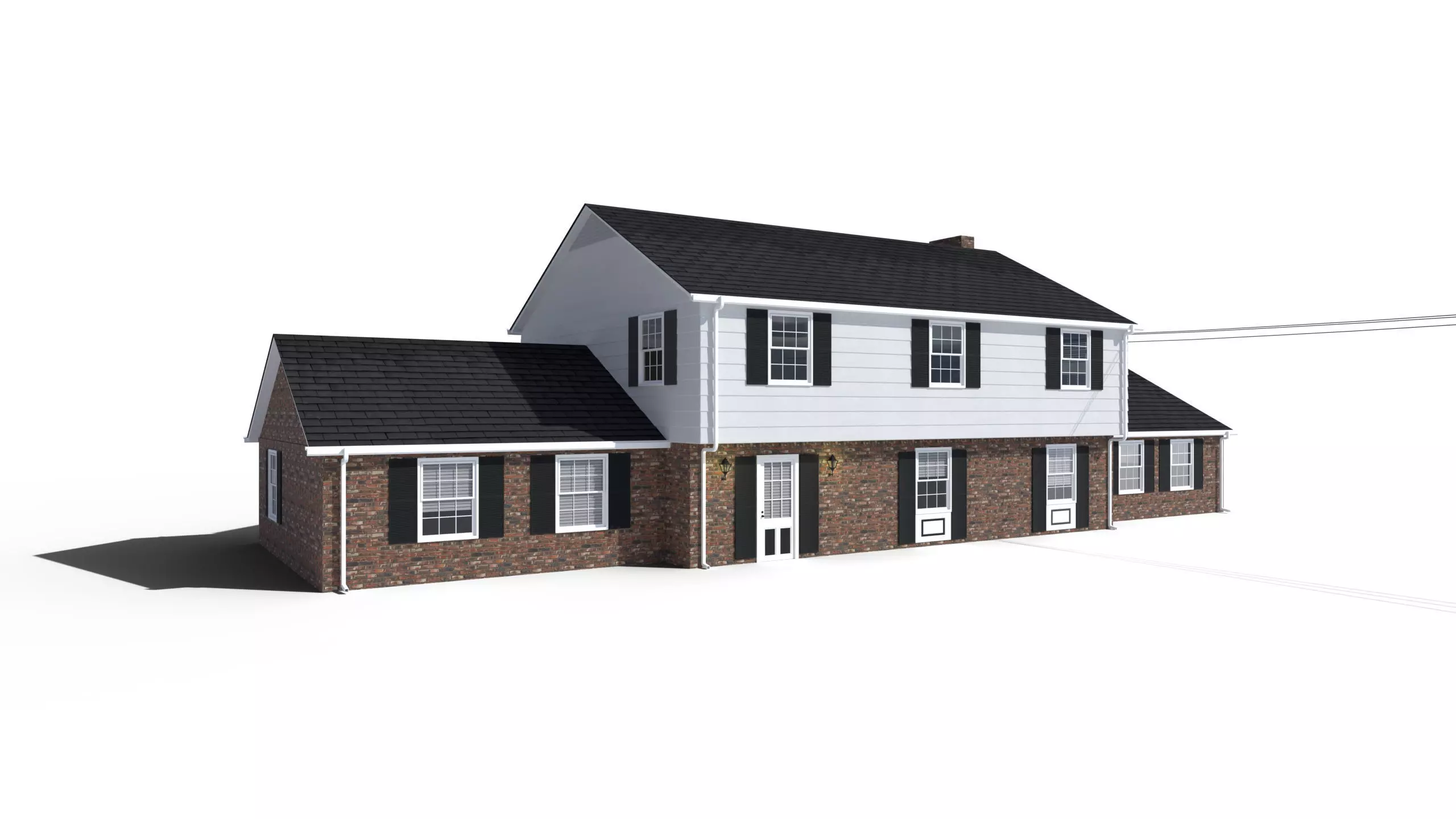 Wheeler House from Stranger Things 3D model_2