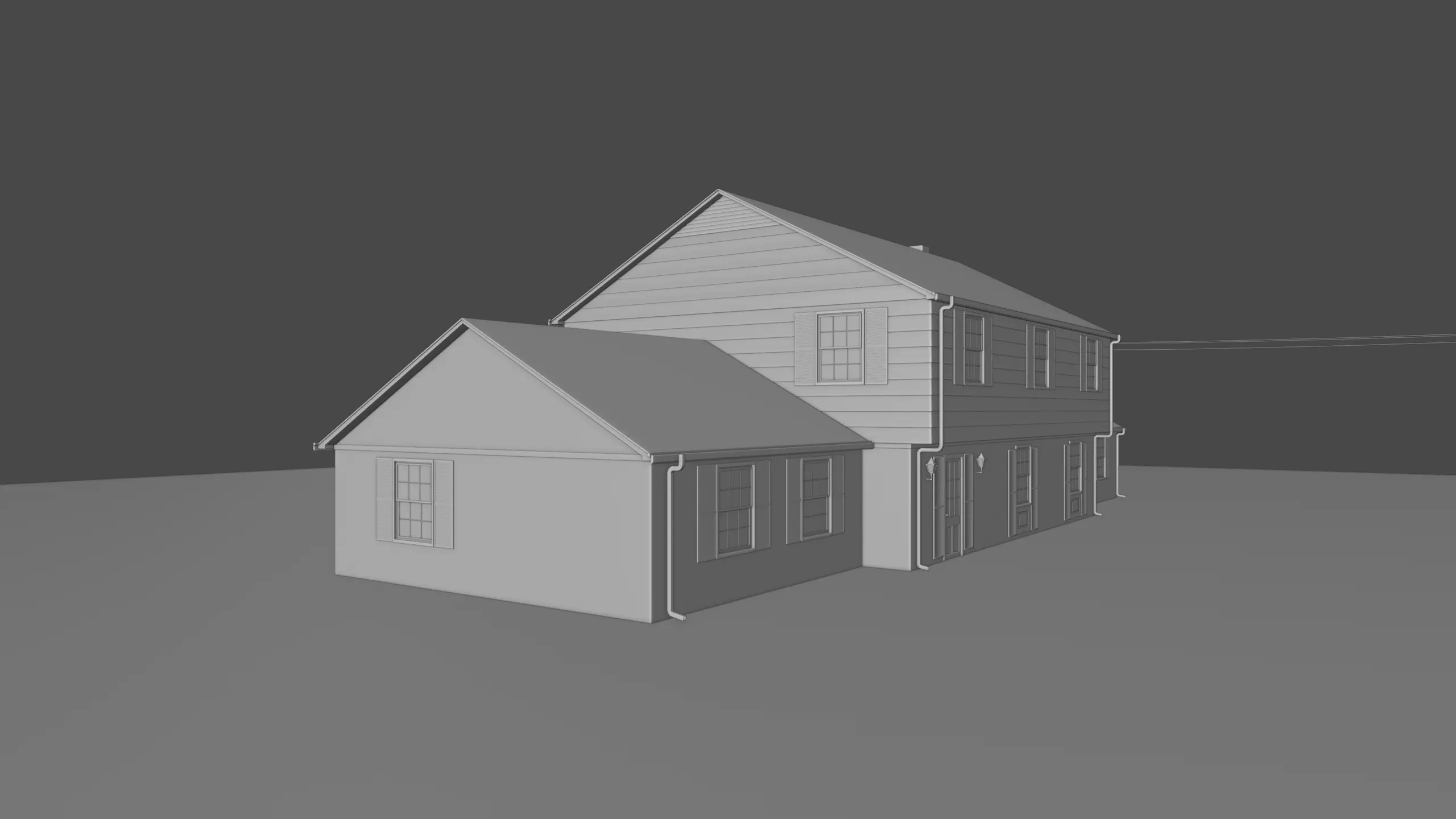Wheeler House from Stranger Things 3D model_5
