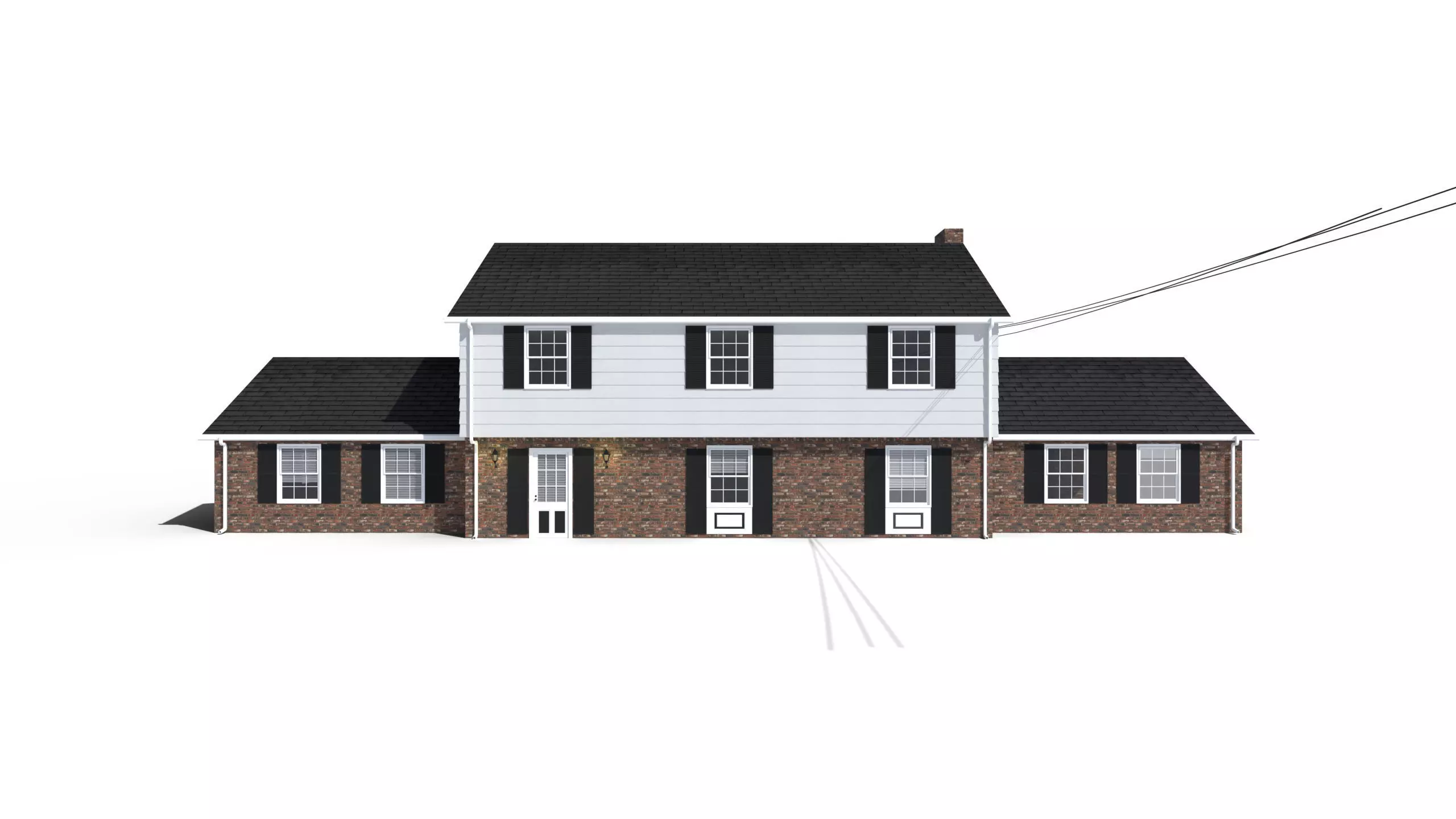 Wheeler House from Stranger Things 3D model_1