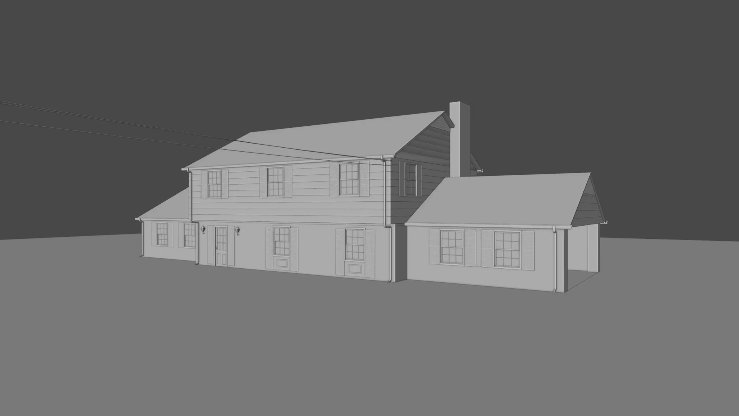 Wheeler House from Stranger Things 3D model_8