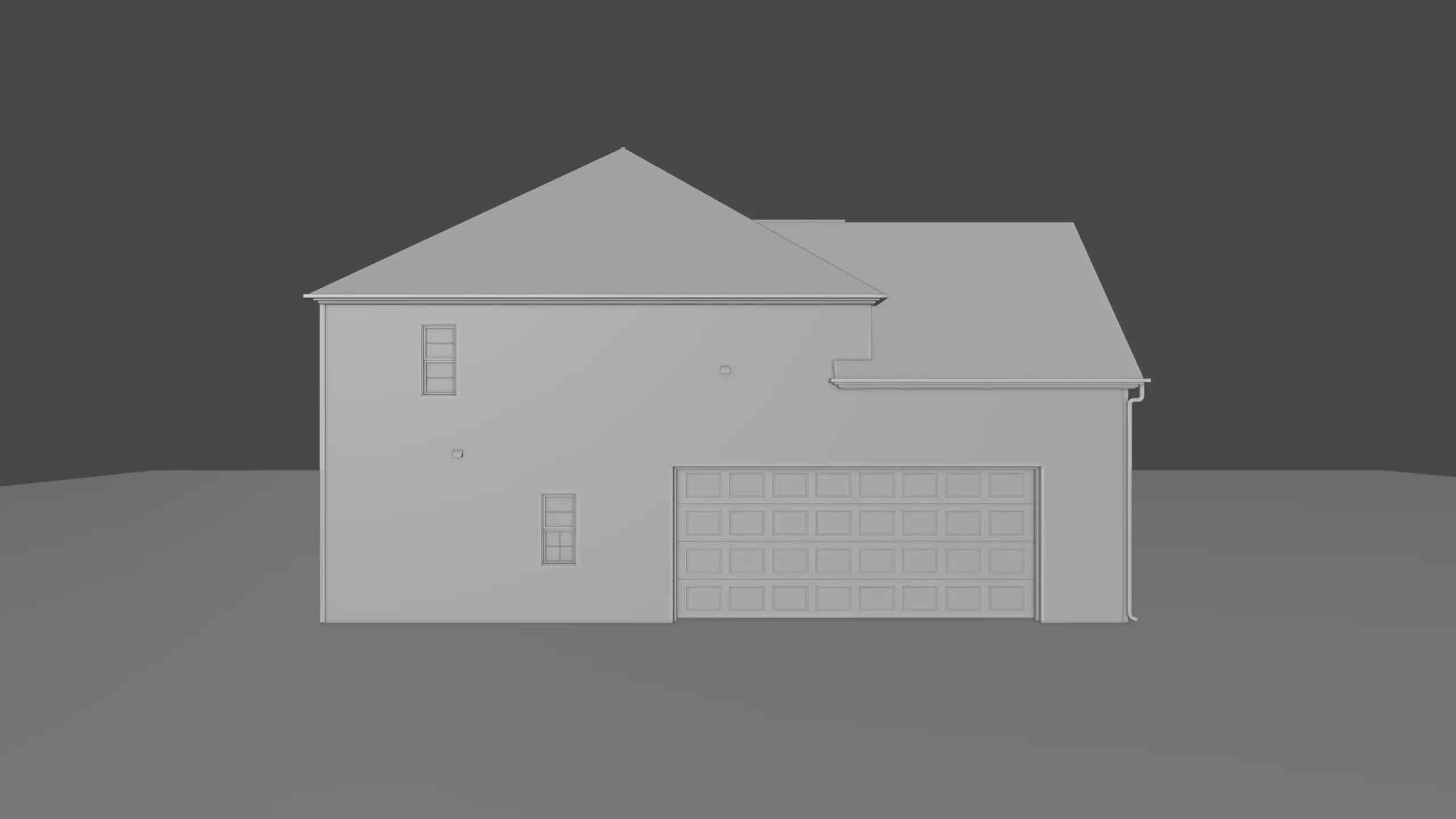 Upper Class Family House 3D model_13