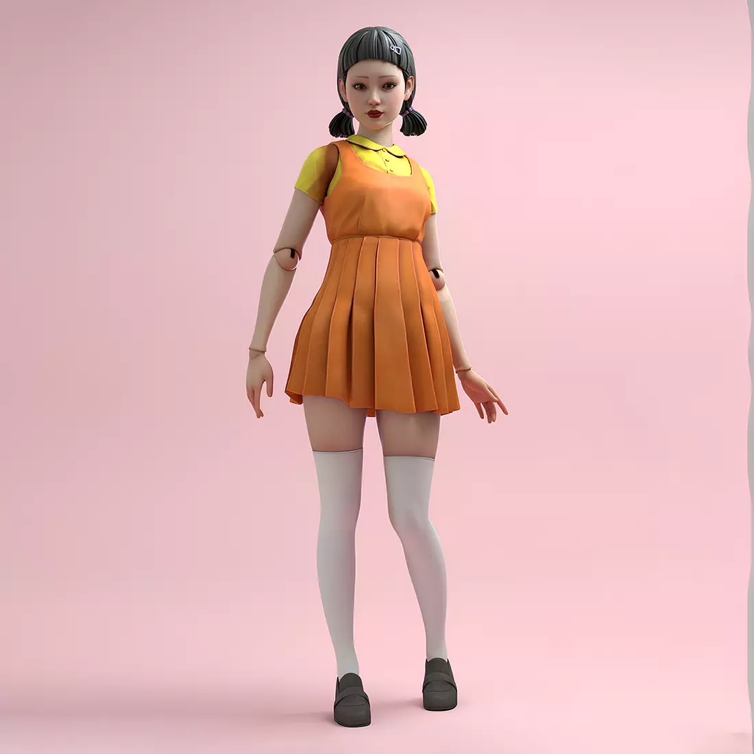 Young Hee Squid Game Netflix 3D print model