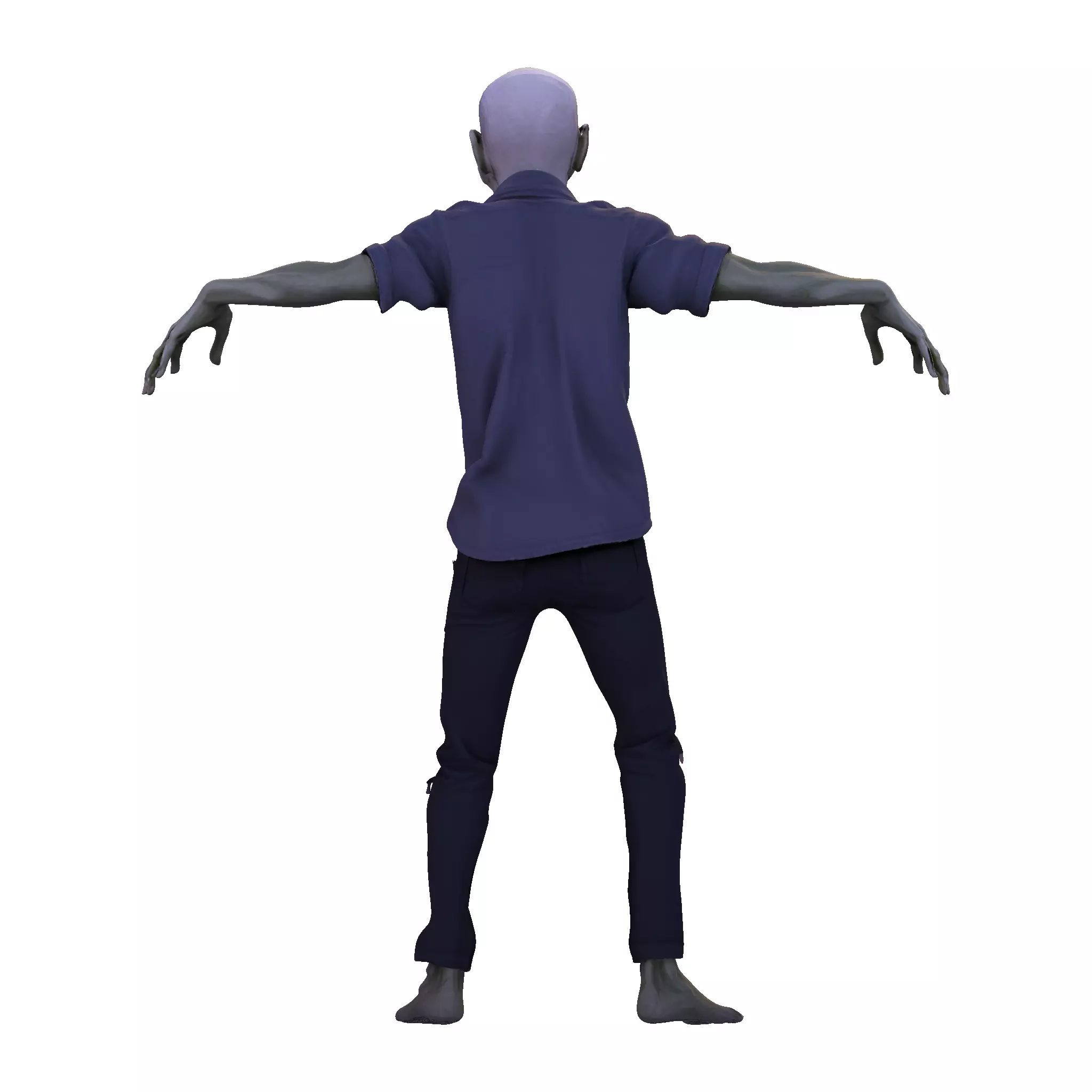 Zombie Walker 3D Printable Figurine 3D print model_28