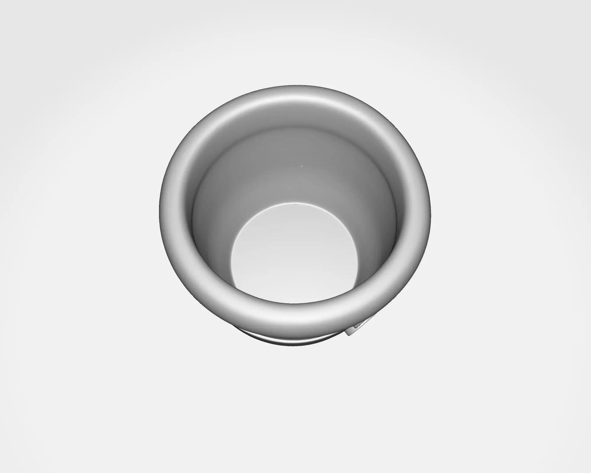 Santa Suit Christmas Planter Pot Festive Holiday Decoration 3D print model_2