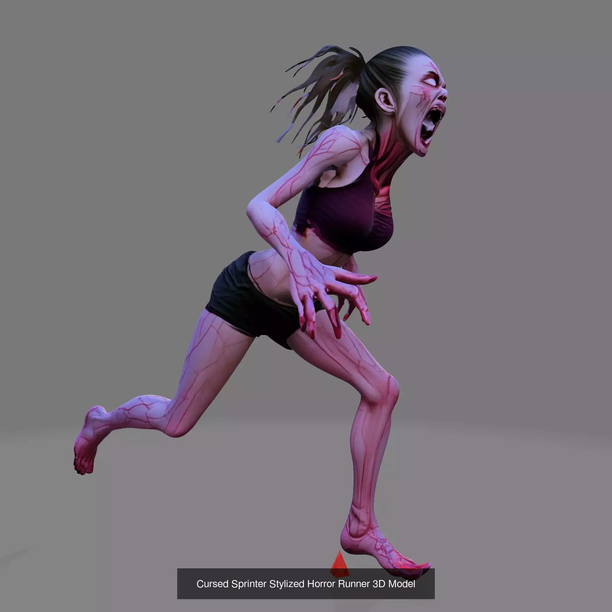 13 Nightmare Legionv Horror Character Figurines  3D Model Collection_9