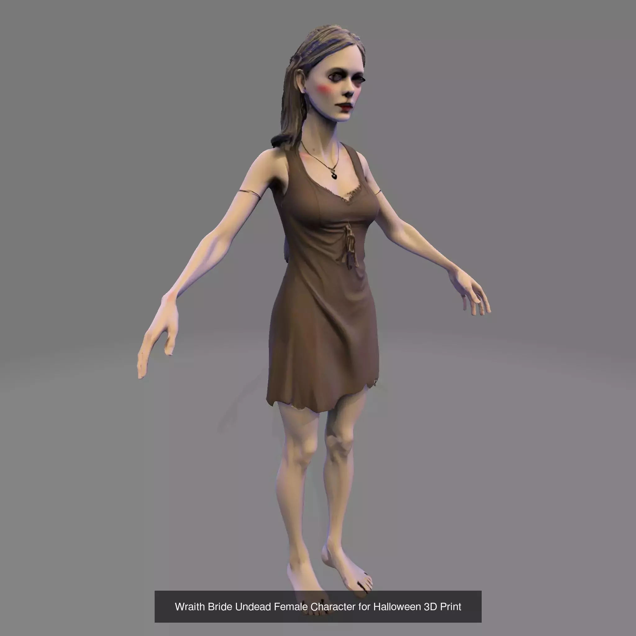 13 Nightmare Legionv Horror Character Figurines  3D Model Collection_7