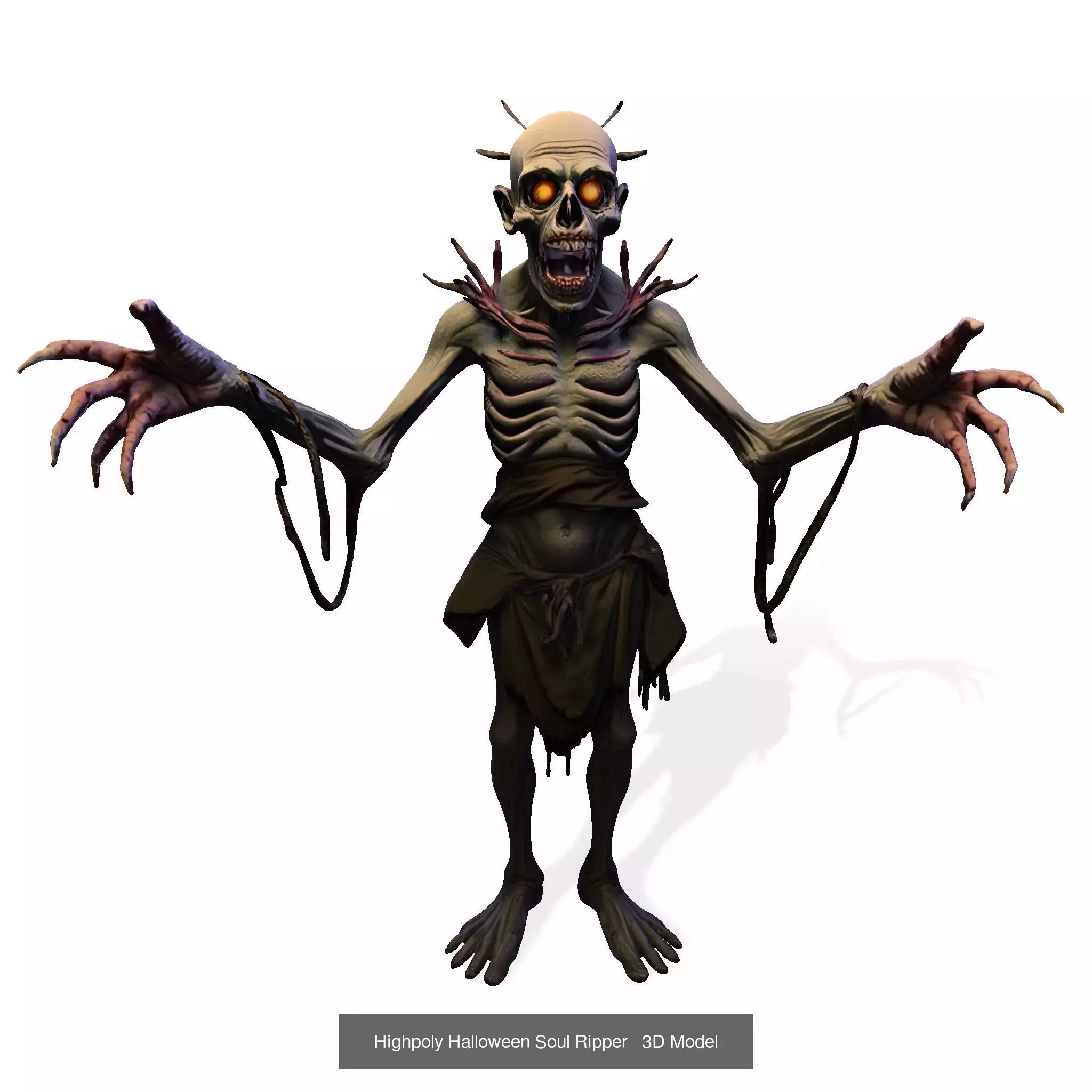 13 Nightmare Legionv Horror Character Figurines  3D Model Collection_1