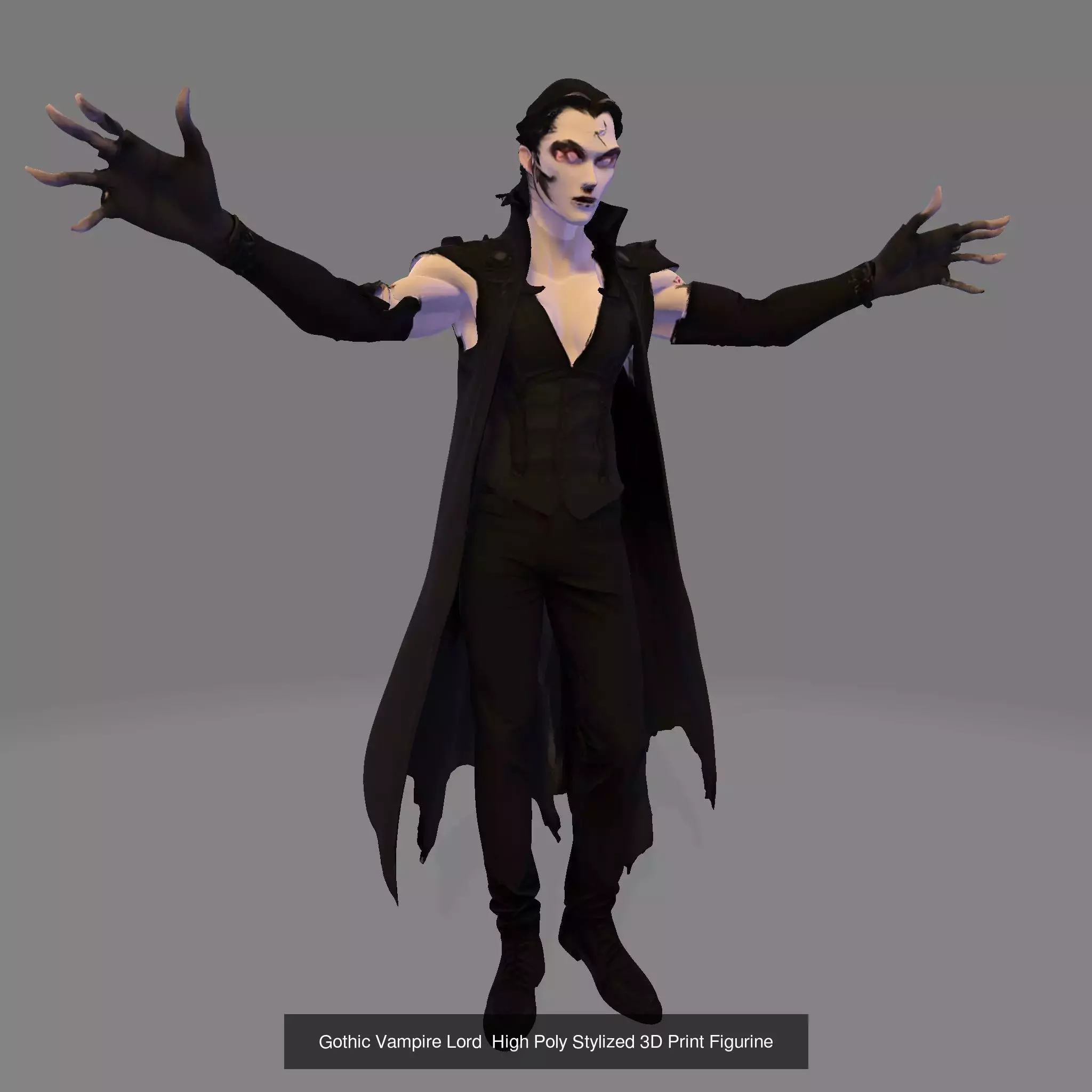 13 Nightmare Legionv Horror Character Figurines  3D Model Collection_8