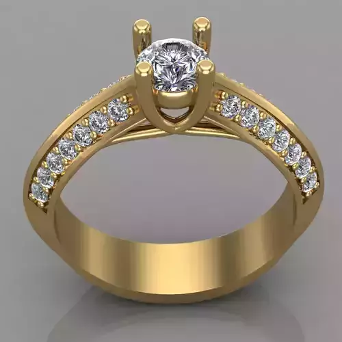  Anillo diseno triangular Triangular design ring