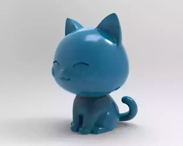 Mini Kawaii Anime Cat Chibi Neko Guardian Figurine One Piece