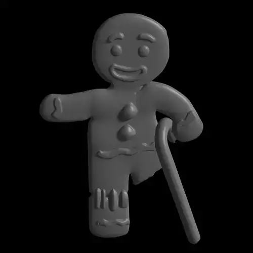 gingerbread man model