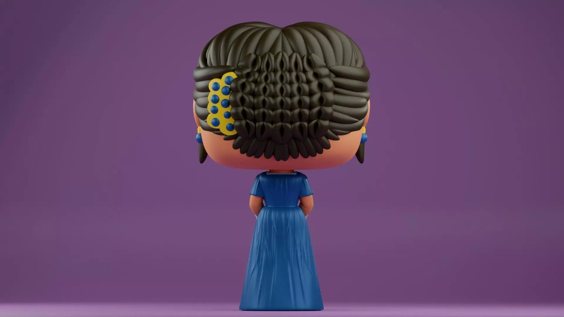 Kate Sharma funko from the Bridgerton series 3D print model_13