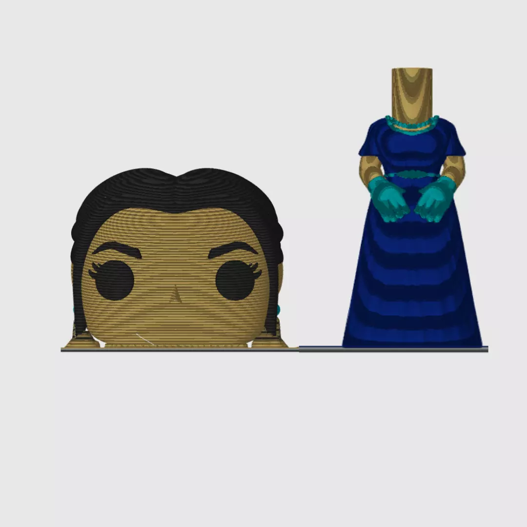 Kate Sharma funko from the Bridgerton series 3D print model_1