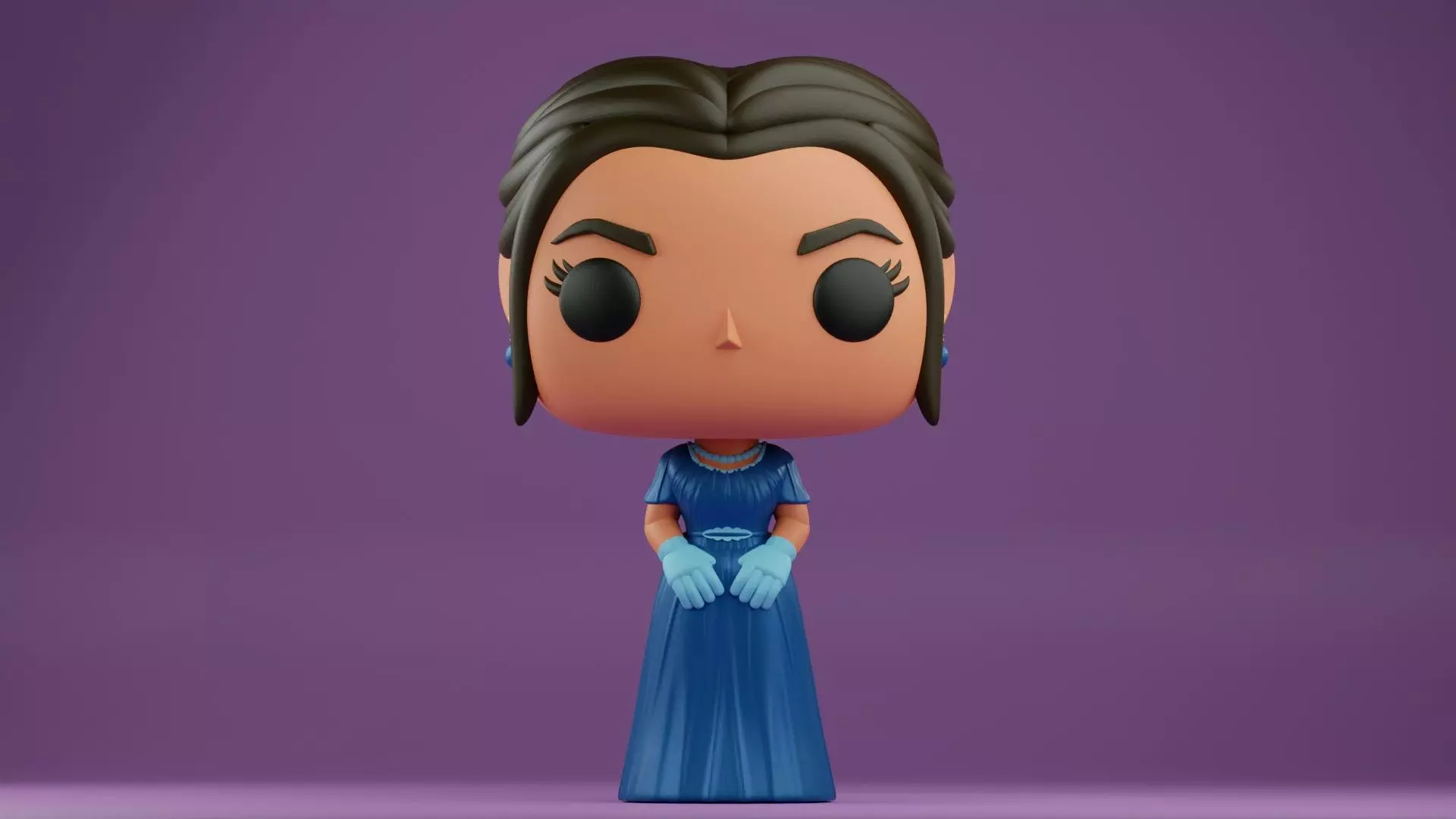 Kate Sharma funko from the Bridgerton series 3D print model_0