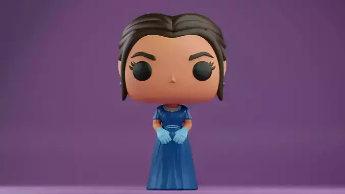 Kate Sharma funko from the Bridgerton series