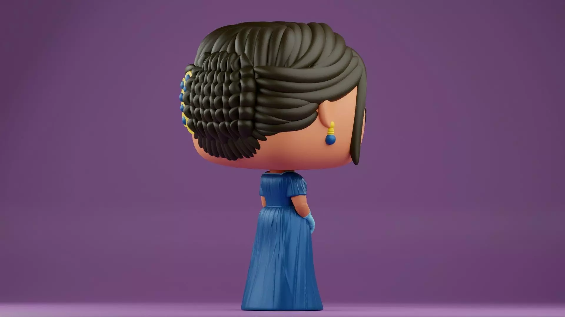 Kate Sharma funko from the Bridgerton series 3D print model_10