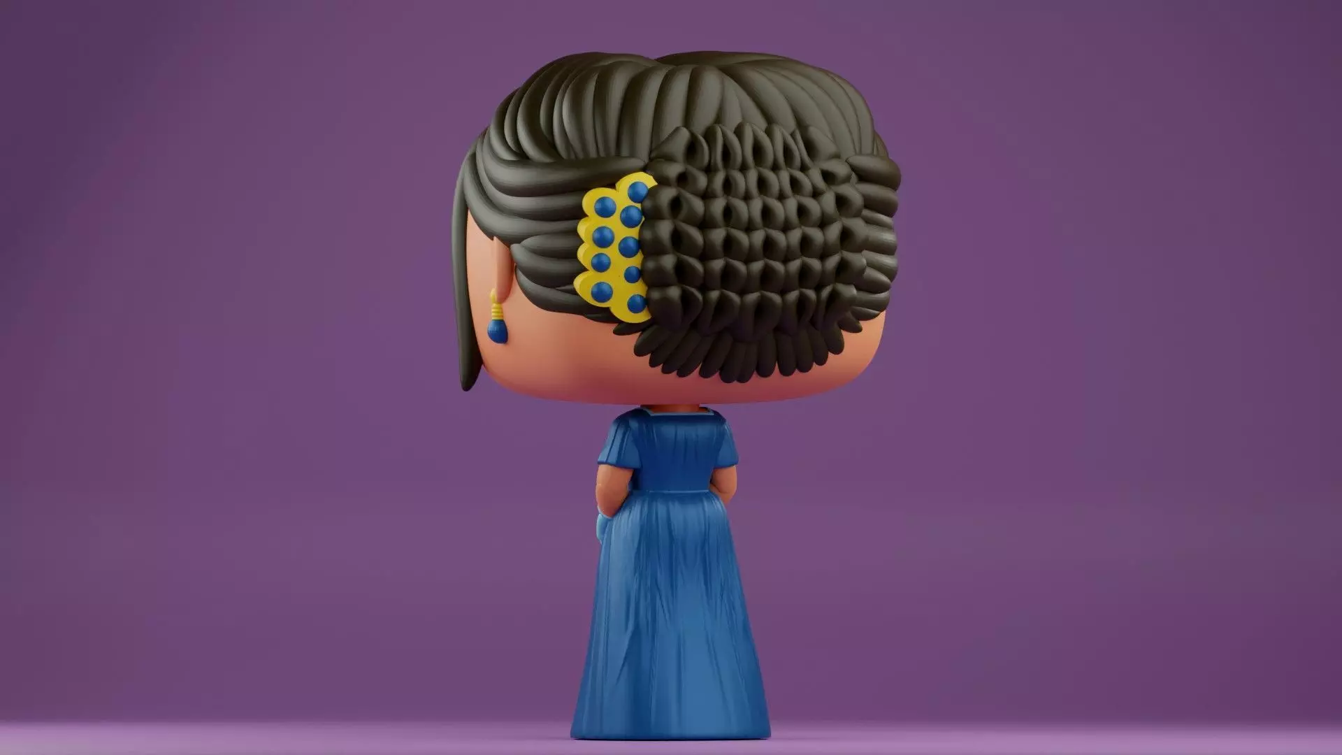 Kate Sharma funko from the Bridgerton series 3D print model_14
