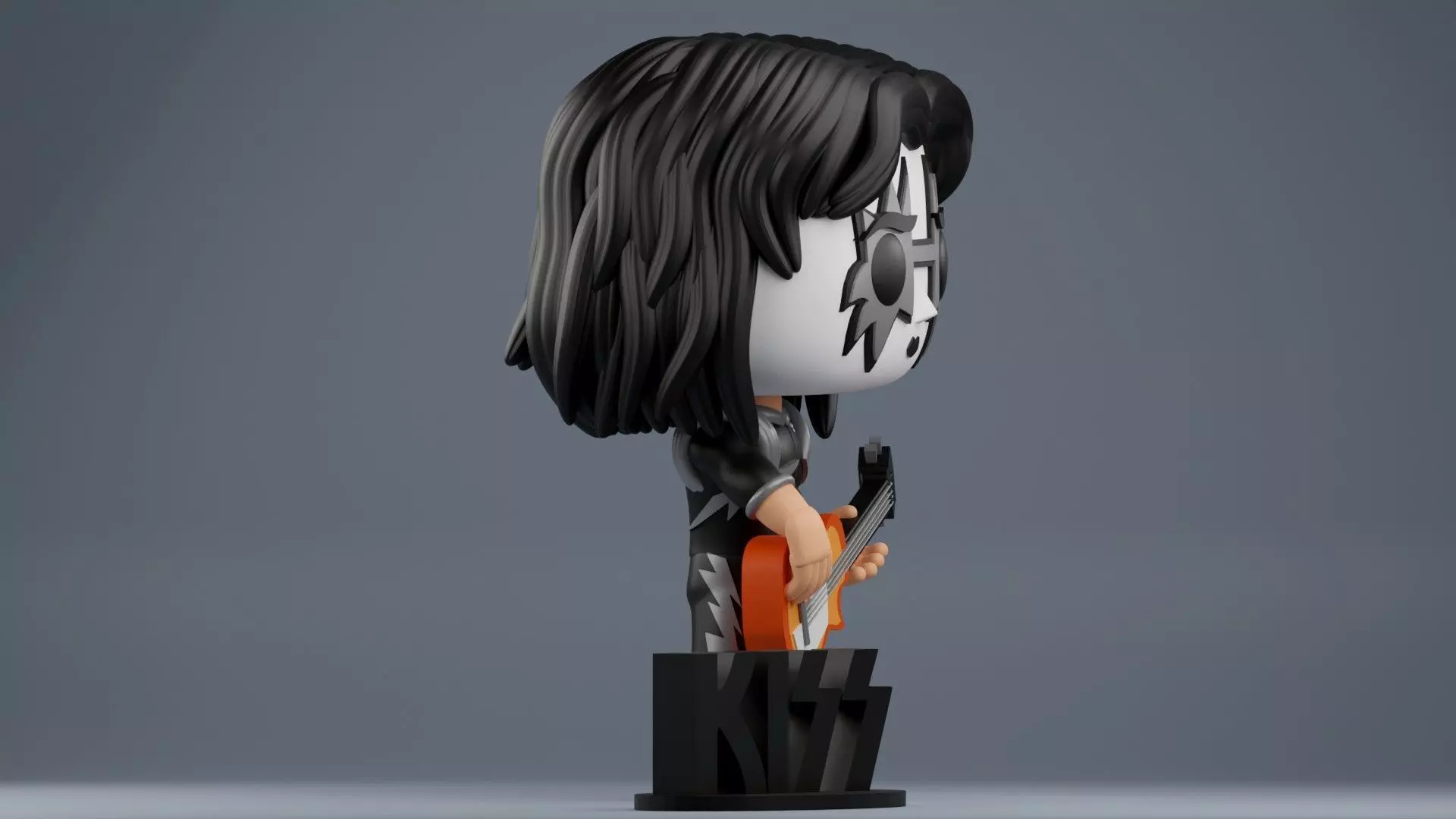 Spaceman Funko from the rock band Kiss 3D print model_13