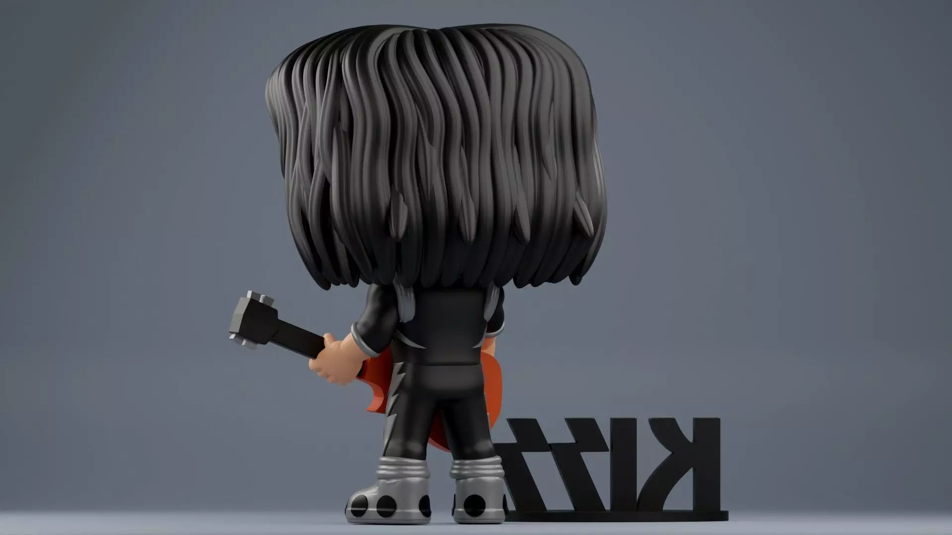 Spaceman Funko from the rock band Kiss 3D print model_8