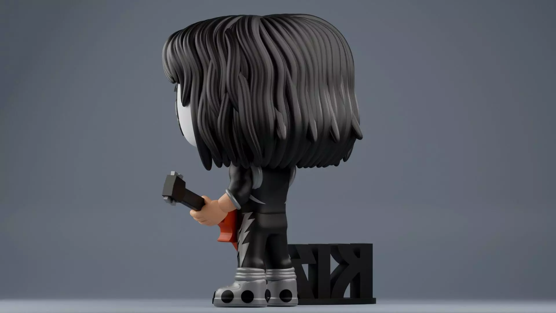 Spaceman Funko from the rock band Kiss 3D print model_7