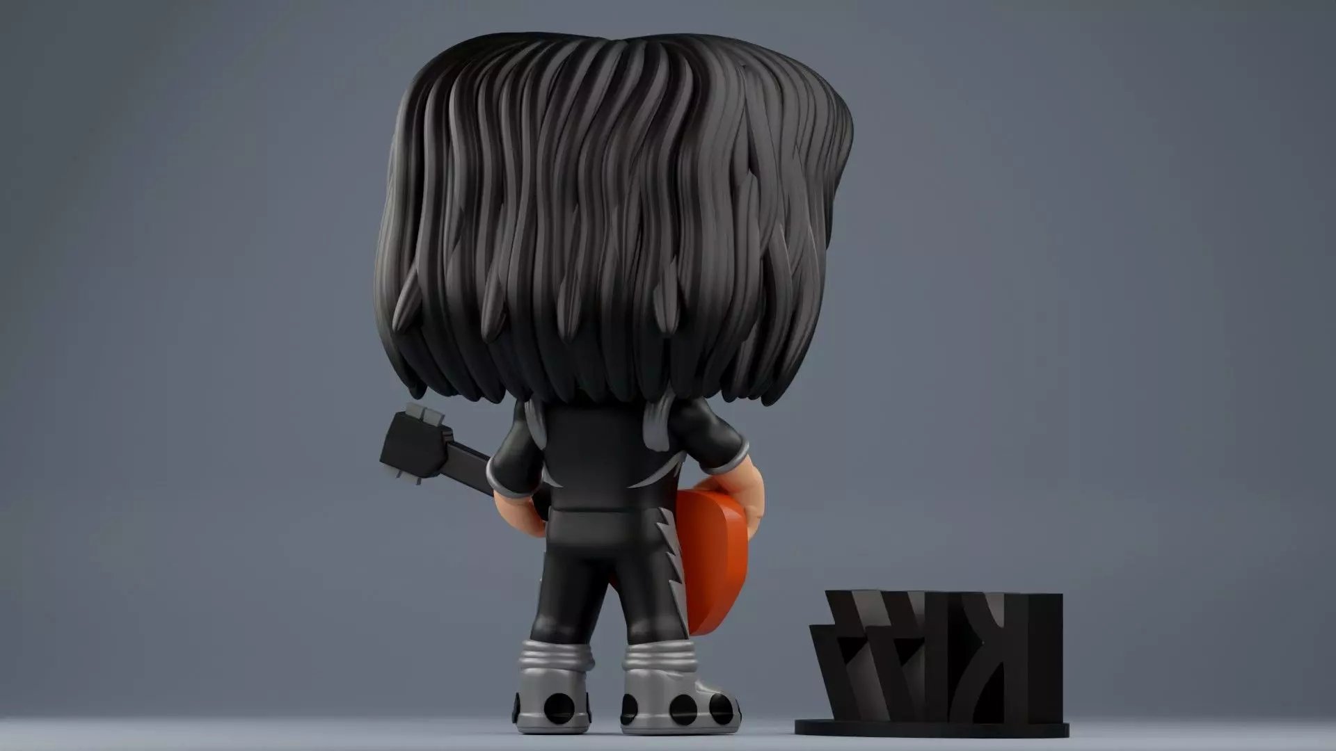 Spaceman Funko from the rock band Kiss 3D print model_10