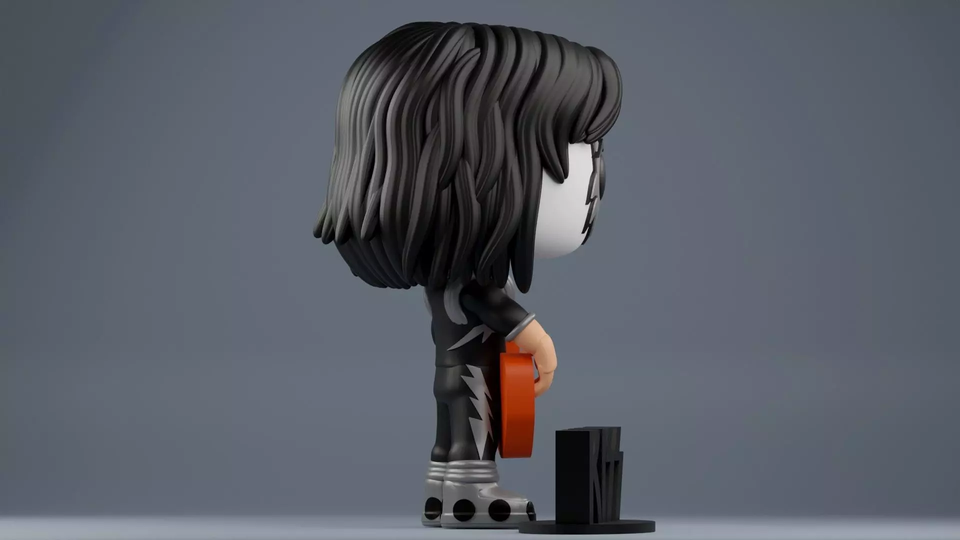 Spaceman Funko from the rock band Kiss 3D print model_12