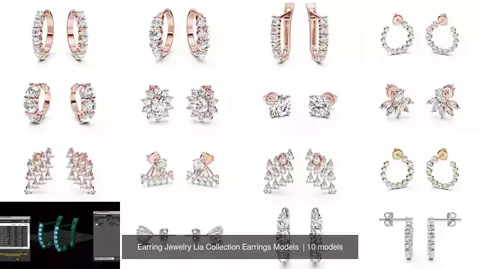 Earring Jewelry Lia Collection Earrings Models 