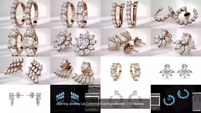 Earring Jewelry Lia Collection Earrings Models 