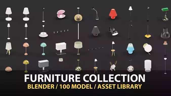 100 Lamp Model Collection Vol 21