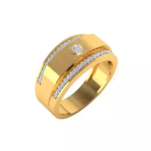 Mens Ring  Render 3dm STL MTL SLC JCD OBJ FBX Details