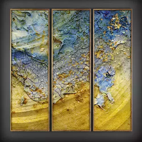 Picture Frames Low-poly 3D model