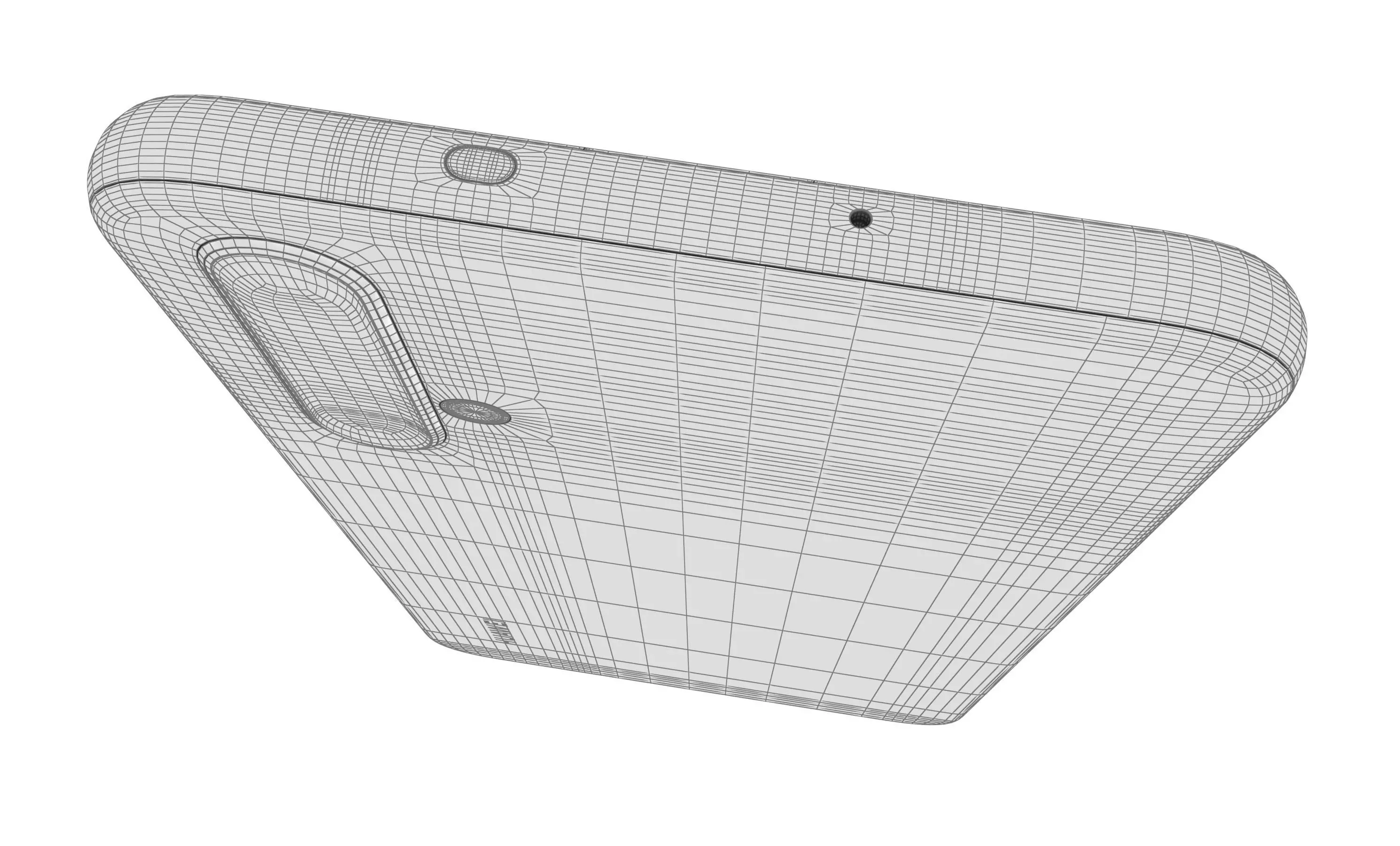 Huawei Nova 5T Crush Blue High Poly 3D model_14