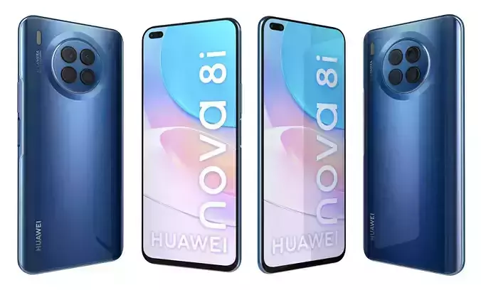 Huawei Nova 8i Interstellar Blue High Poly
