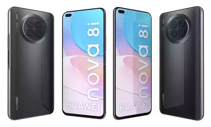 Huawei Nova 8i Starry Black High Poly