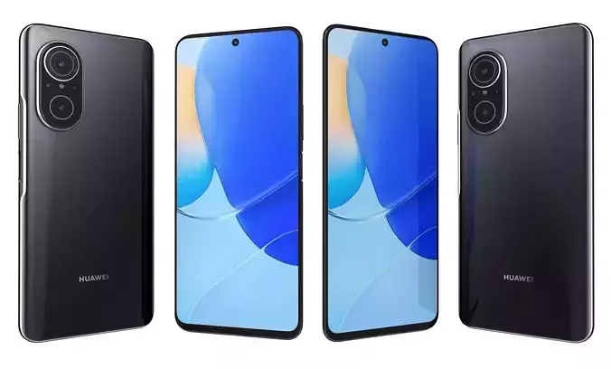 Huawei Nova 9 SE Black High Poly