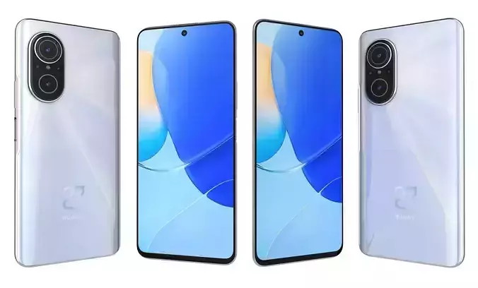 Huawei Nova 9 SE White High Poly