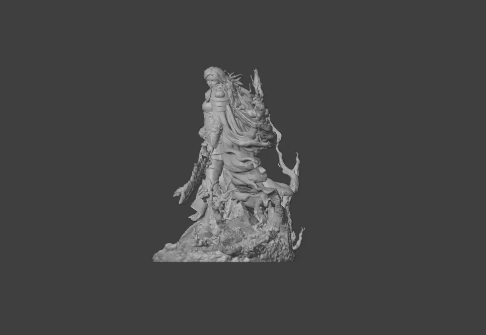 Warrior Majesty 3D print model_11