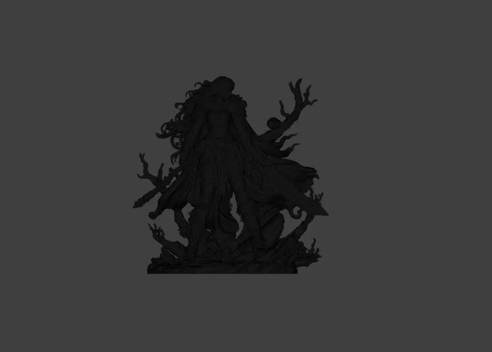 Warrior Majesty 3D print model_14