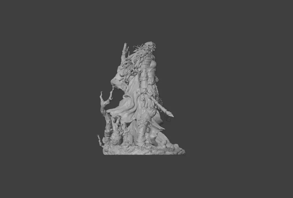 Warrior Majesty 3D print model_9