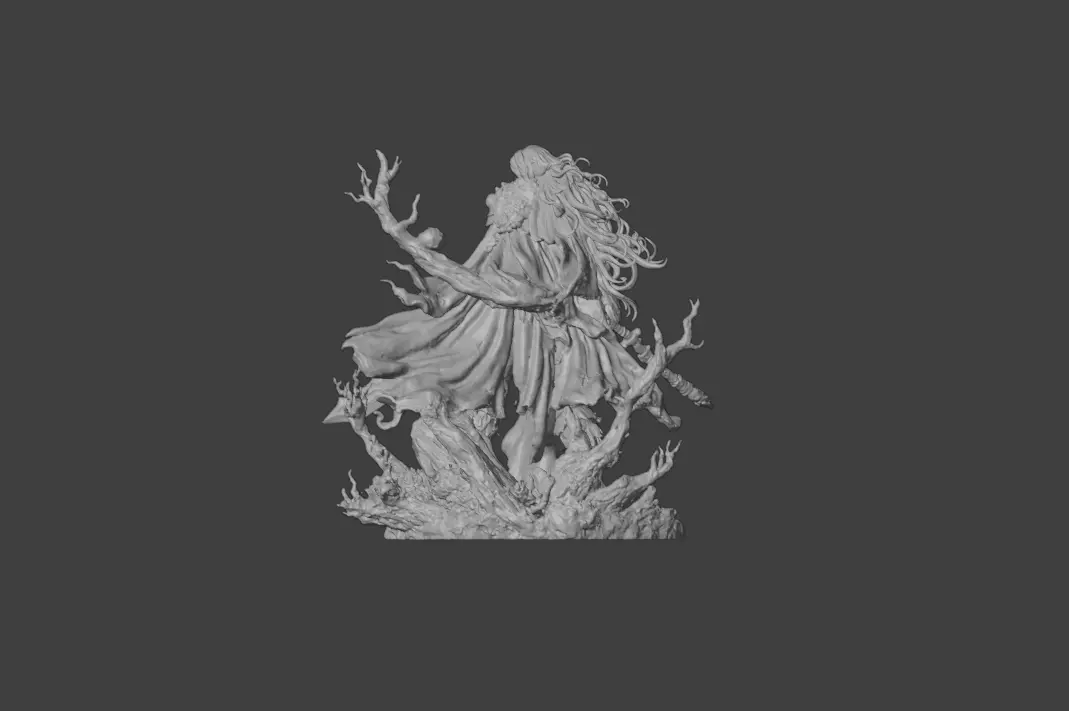 Warrior Majesty 3D print model_10