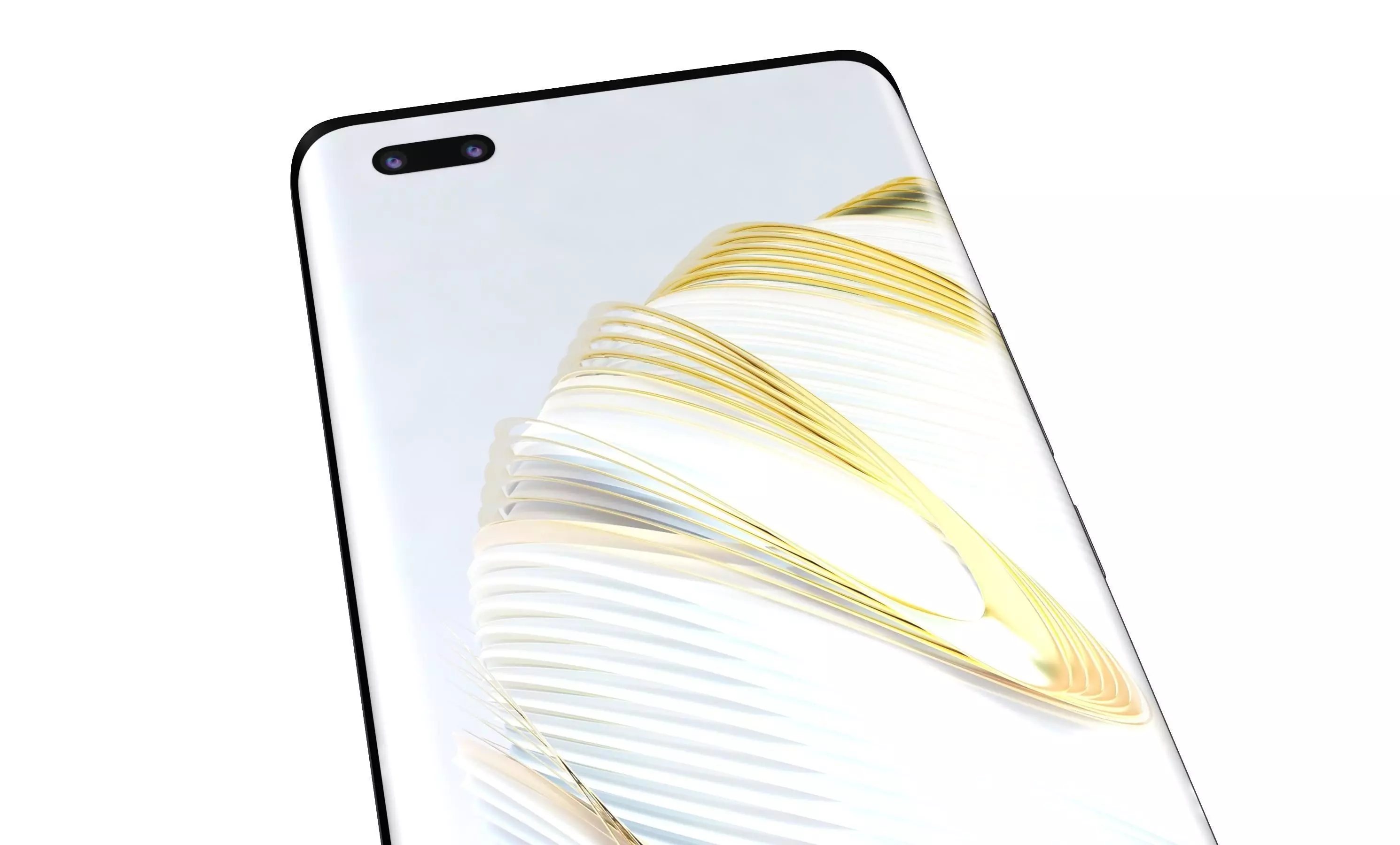 Huawei nova 10 Pro White High Poly 3D model_8