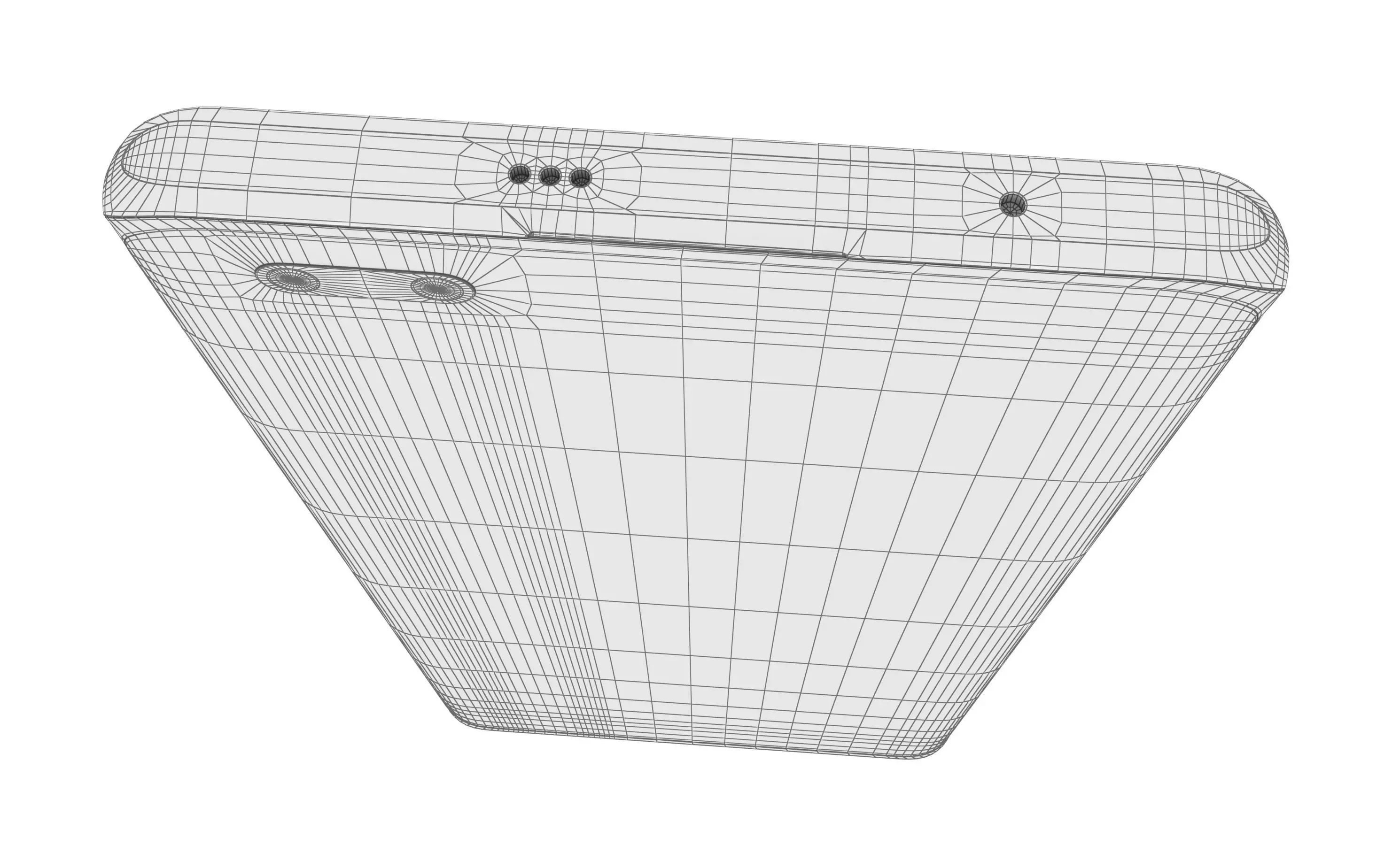 Huawei nova 10 Pro White High Poly 3D model_13