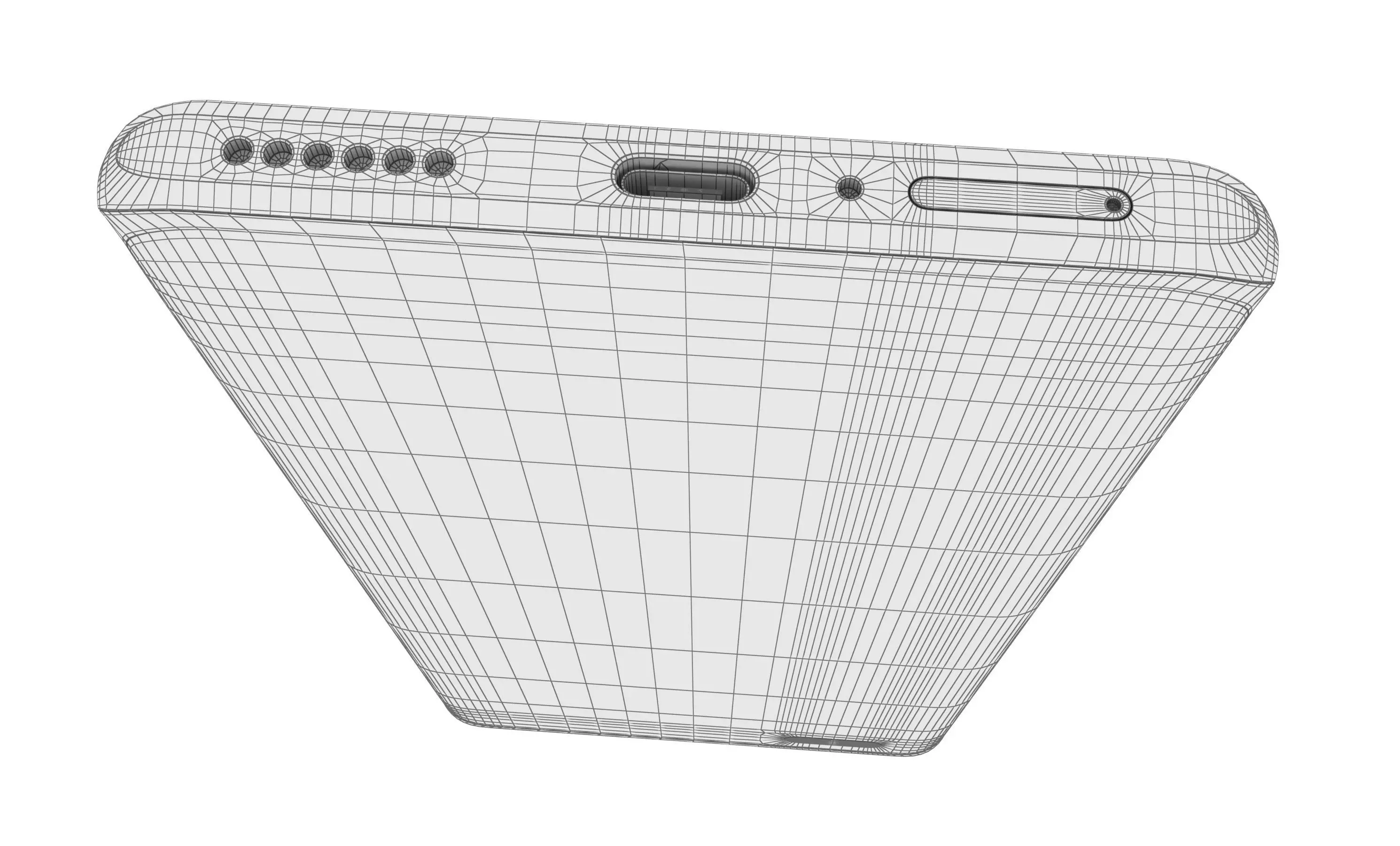 Huawei nova 10 Pro White High Poly 3D model_15