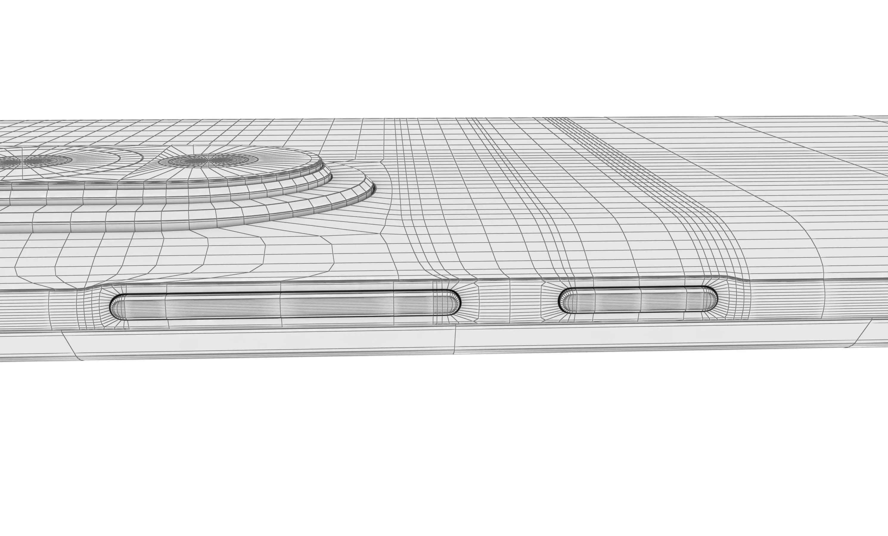 Huawei nova 10 Pro White High Poly 3D model_22