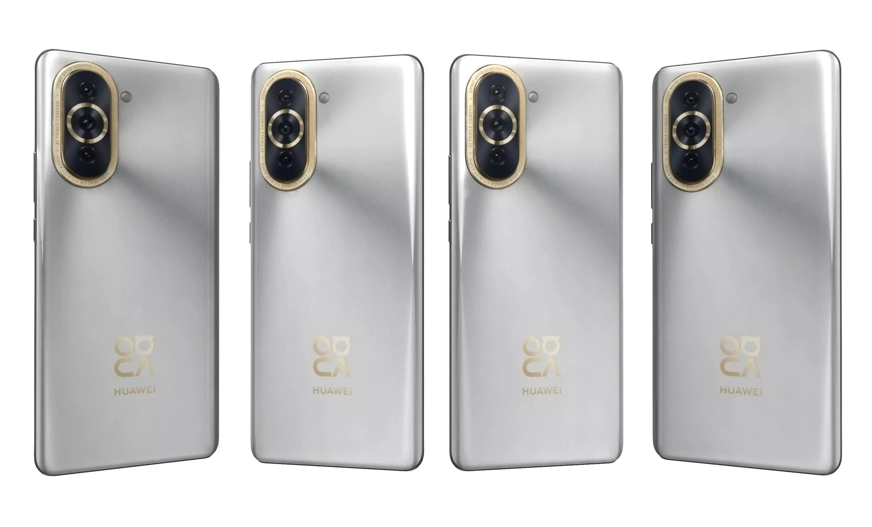 Huawei nova 10 Pro White High Poly 3D model_24
