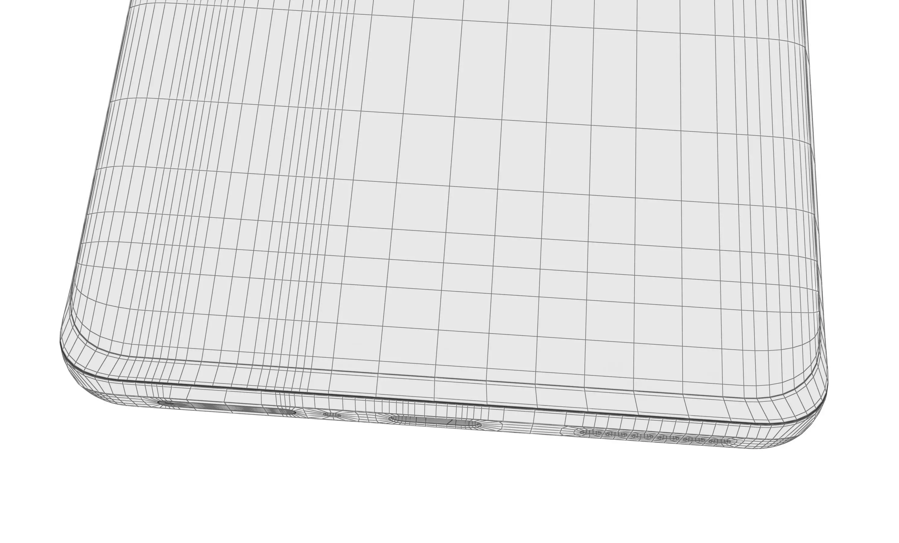 Huawei nova 10 Pro White High Poly 3D model_17