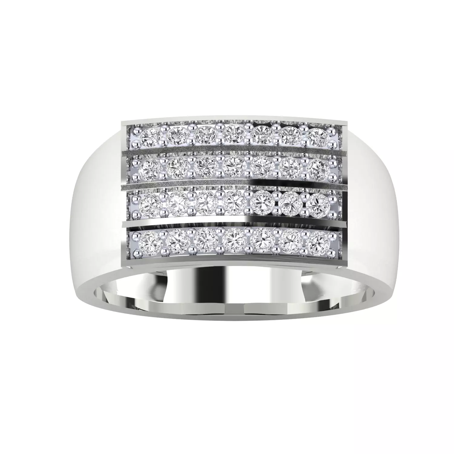 Mens Ring  Render 3dm STL MTL SLC JCD OBJ FBX Details 3D print model_18